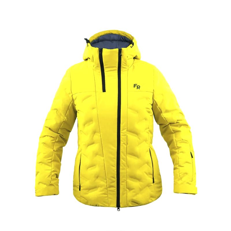 Гірськолижна жіноча куртка Freever 21764 жовта, р.4XL thumbnail popup