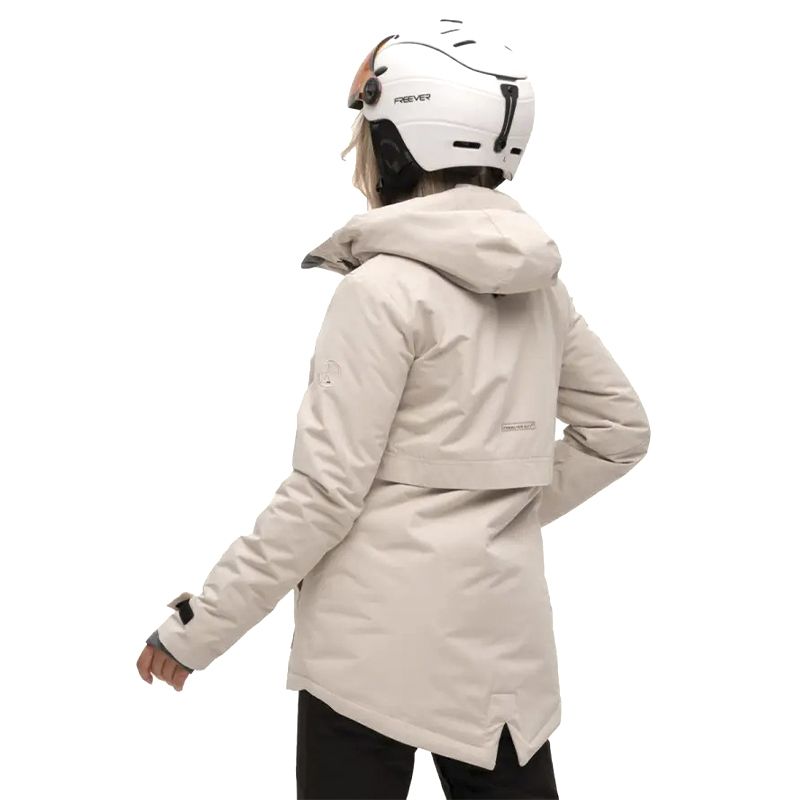 Гірськолижна жіноча куртка Freever 21767 бежева, р.M thumbnail popup