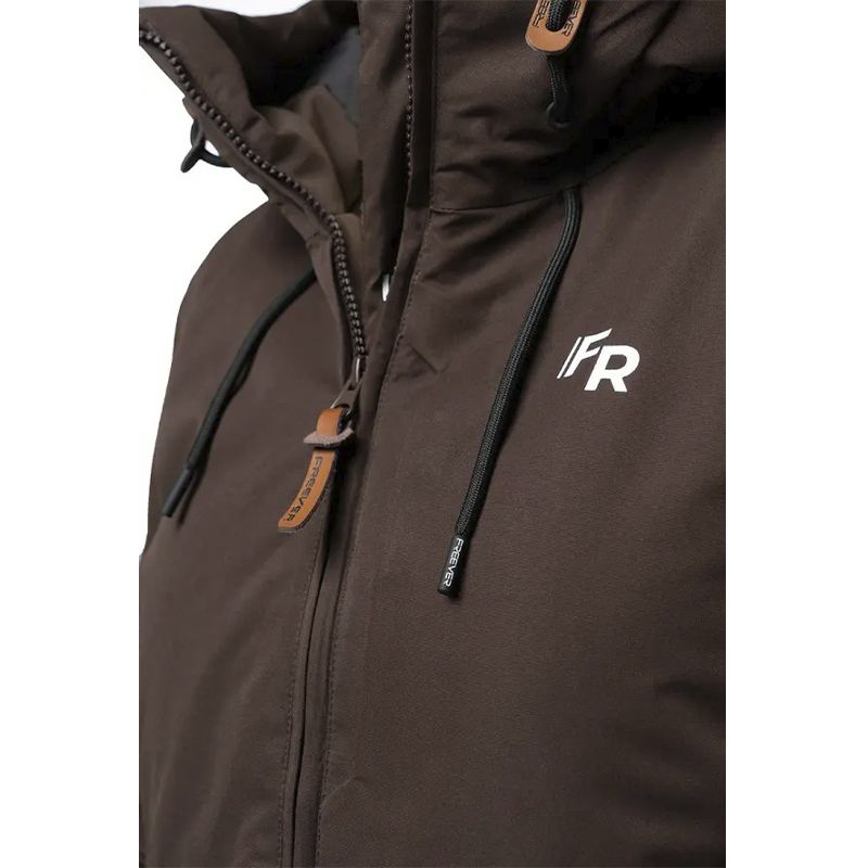 Гірськолижна жіноча куртка Freever 21767 коричнева, р.L thumbnail popup
