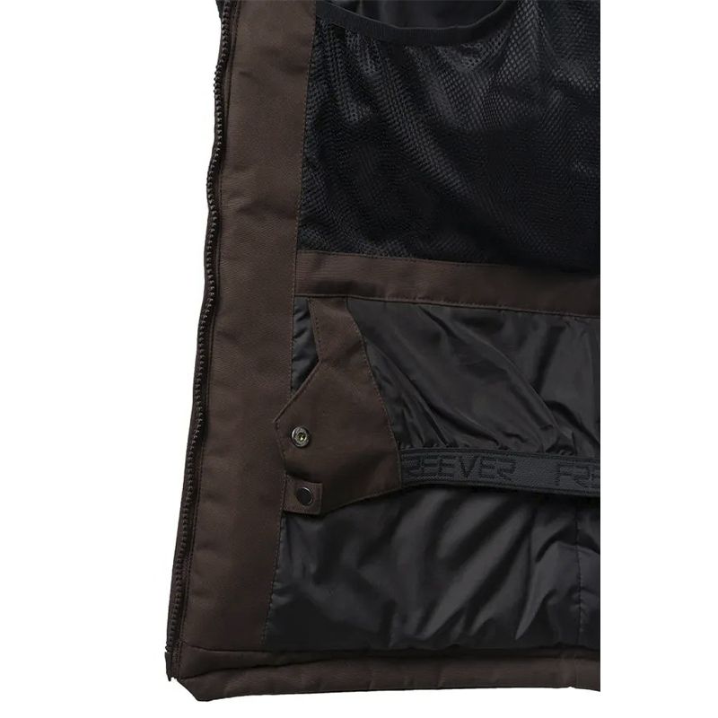 Гірськолижна жіноча куртка Freever 21767 коричнева, р.XL thumbnail popup