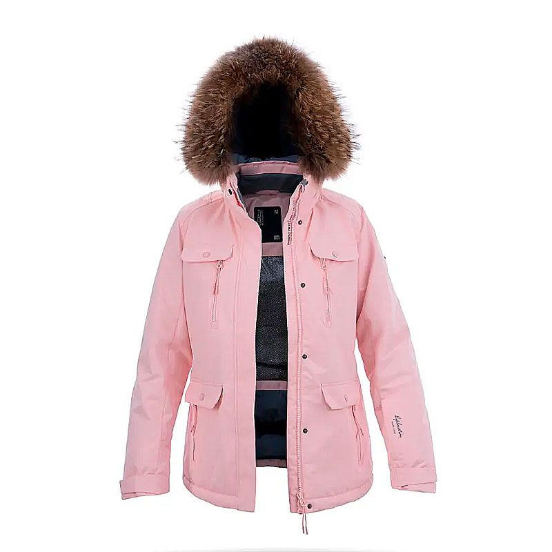 Гірськолижна жіноча куртка Freever 21768 рожева, р.S thumbnail popup