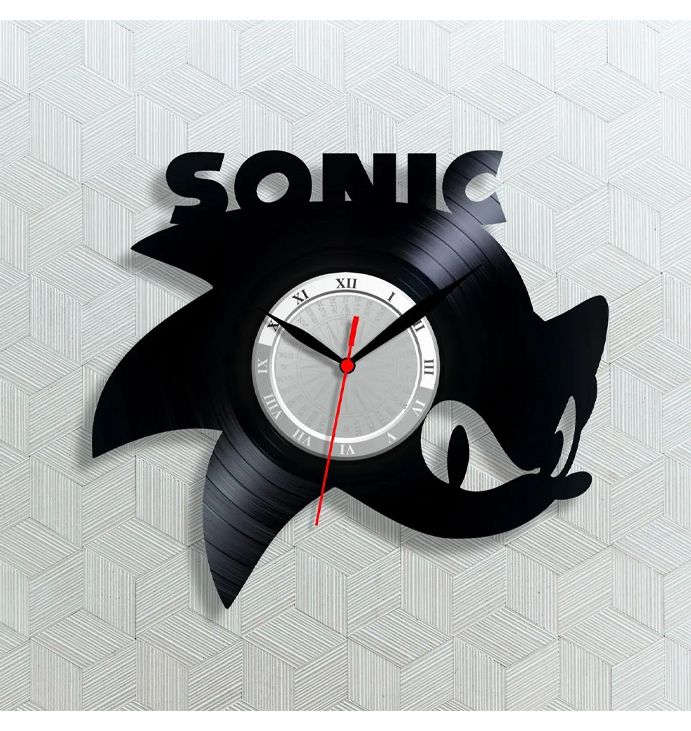 Годинник вініловий Соник, Sonic thumbnail popup