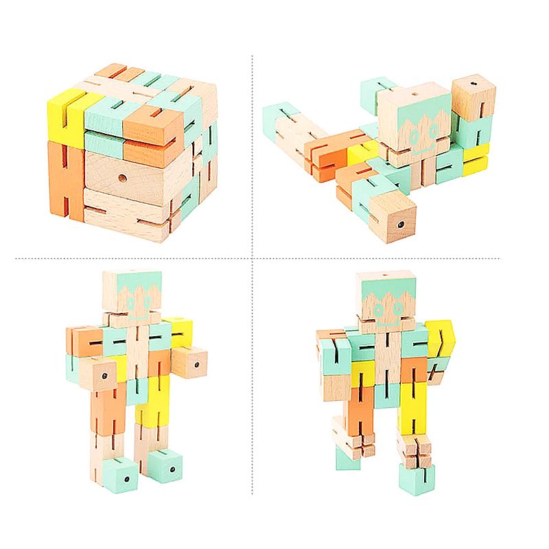Головоломка РобоКуб (CubeBot) Зеленый thumbnail popup