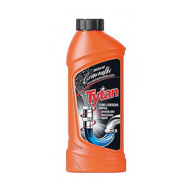 Гранули для прочистки труб Tytan бутилка 800 г. (01148) thumbnail popup