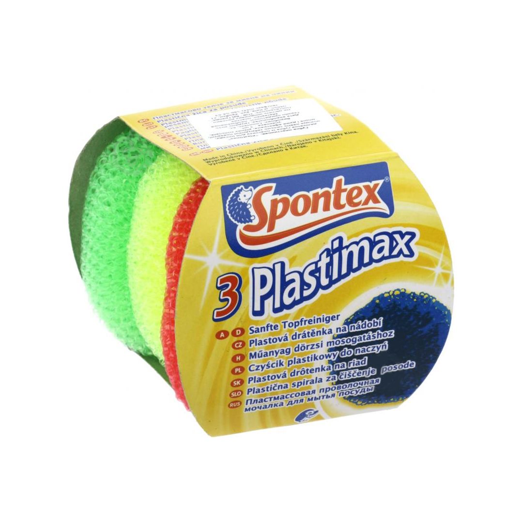 Губки пластикові SPONTEX Plastimax 3 шт thumbnail popup