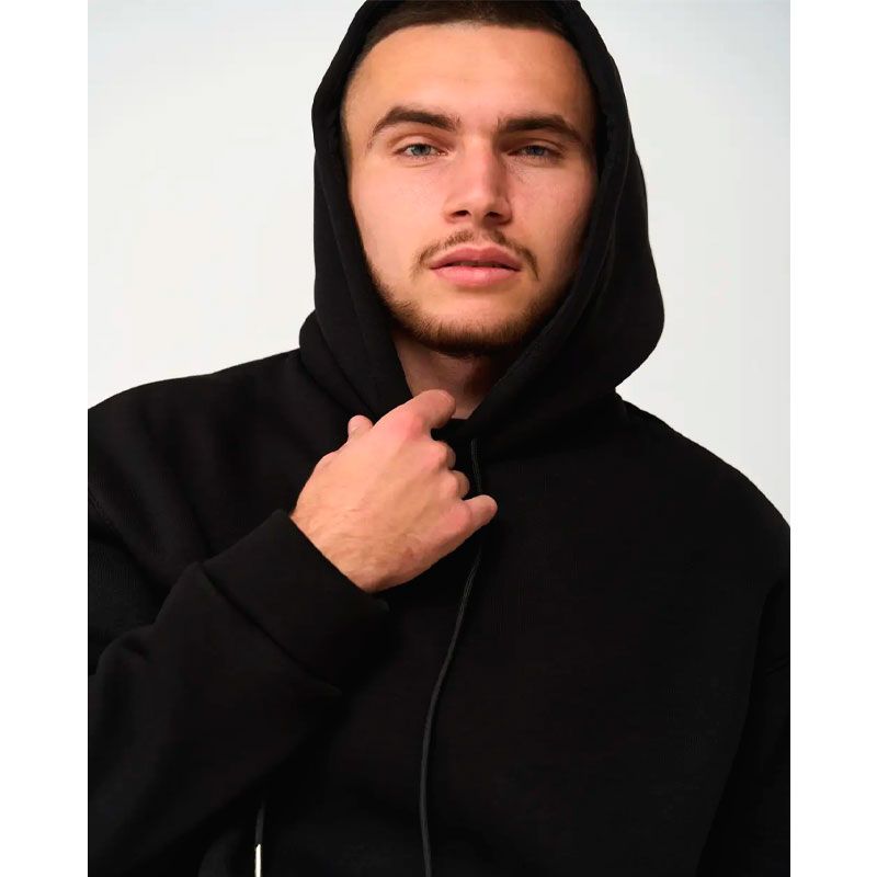 Костюм Handy wear чоловічий HW hood трьохнитка на флісі, осінь зима, чорний, р.М (3024) - 118621 thumbnail popup
