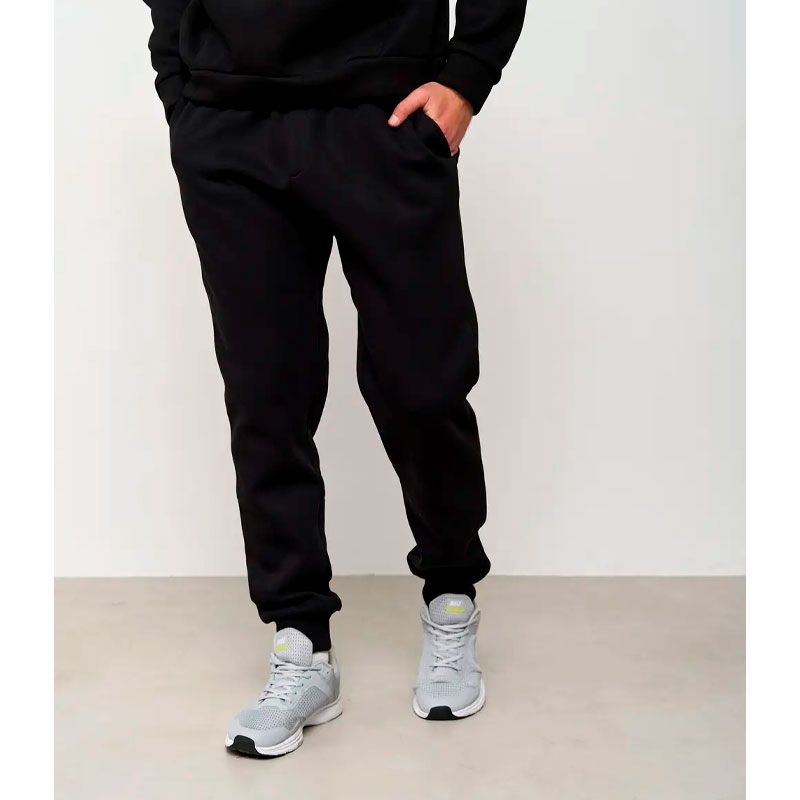 Костюм Handy wear чоловічий HW hood трьохнитка на флісі, осінь зима, чорний, р.XL (3024) thumbnail popup