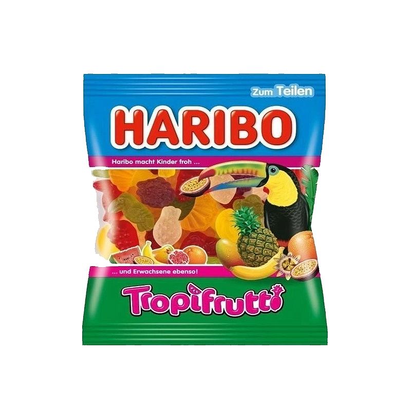 Цукерки желейні тропічні фрукти Haribo Tropifrutti,175 г thumbnail popup