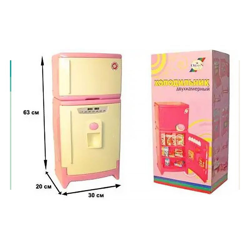 Холодильник двухкамерний іграшковий (808)
 thumbnail popup