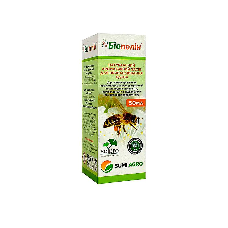 Інсектицид Біополін біопрепарат для приваблення бджіл, 50мл (700102)  thumbnail popup
