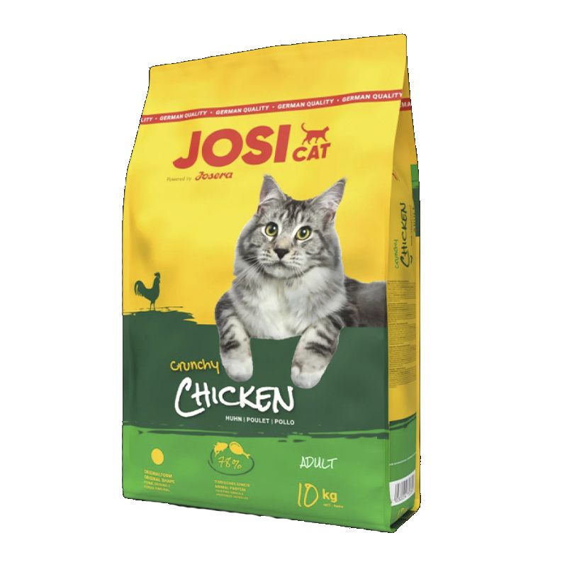 Josera JosiCat Crunchy Chicken корм для котів з куркою, 10 кг thumbnail popup