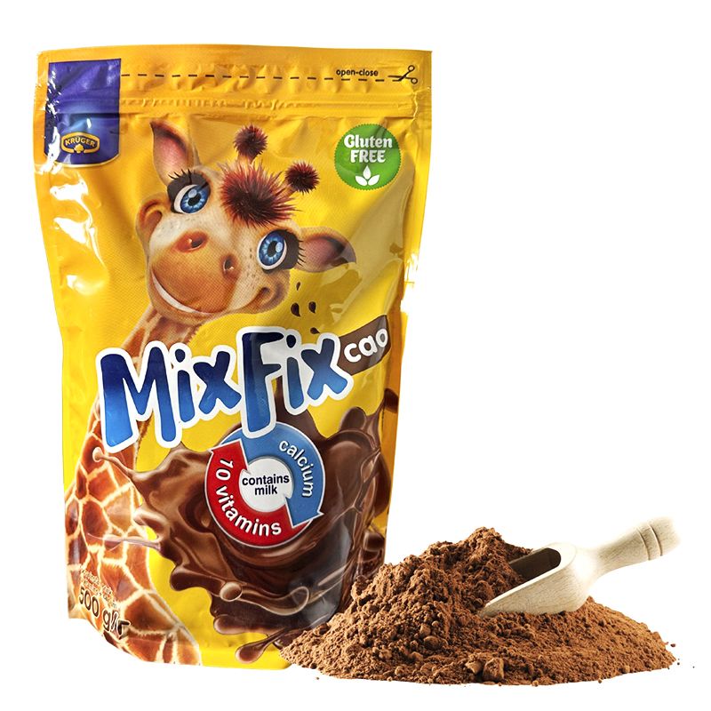 Какао напій гранульований розчинний Mix Fix Kruger, 500г для дітей
 thumbnail popup