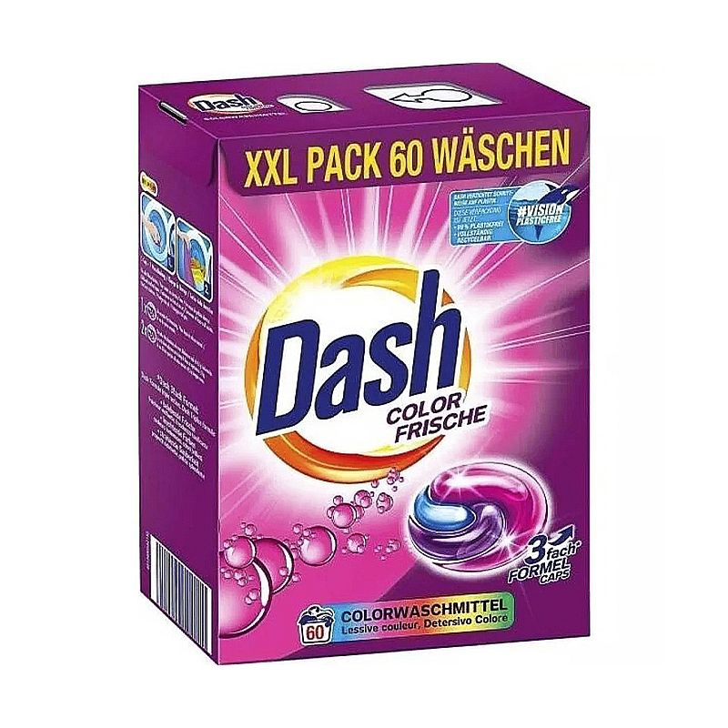 Капсули для прання Dash 60шт Колор thumbnail popup