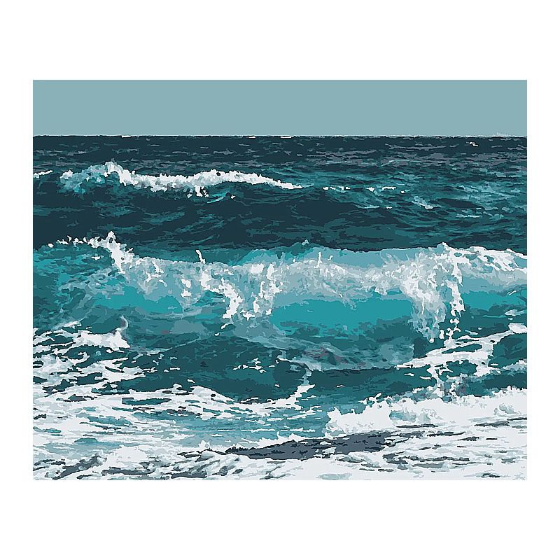 Картина за номерами 'Спогади про море' 40*50 см thumbnail popup