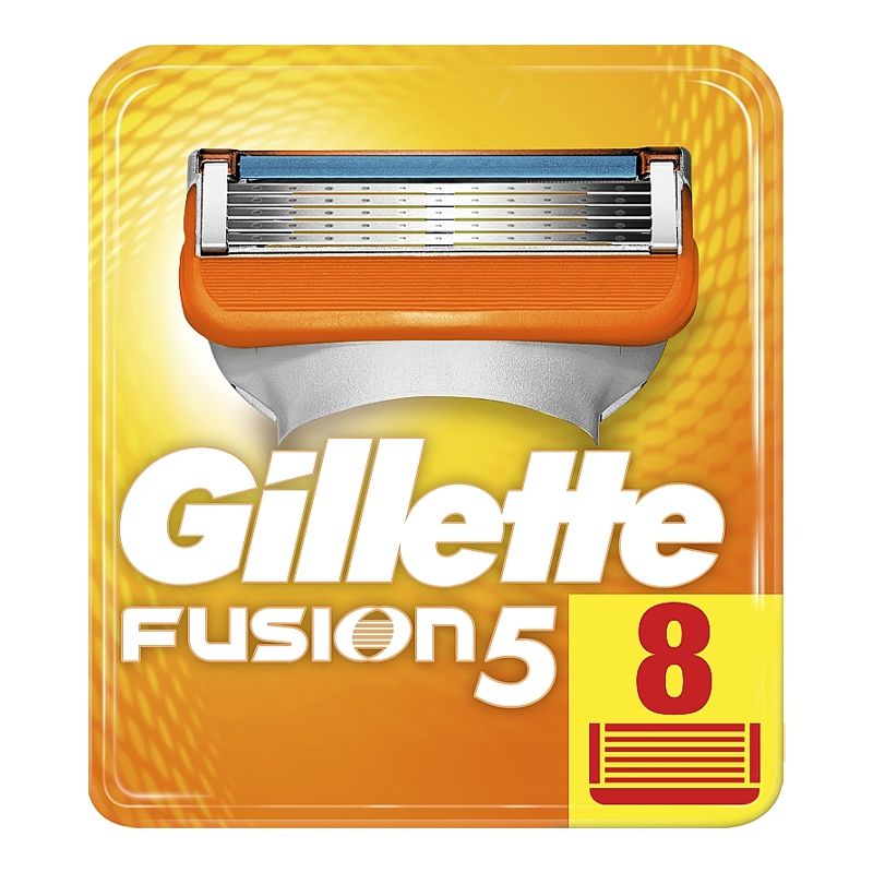 Картриджі Для Гоління Gilette Fusion 8 шт. thumbnail popup