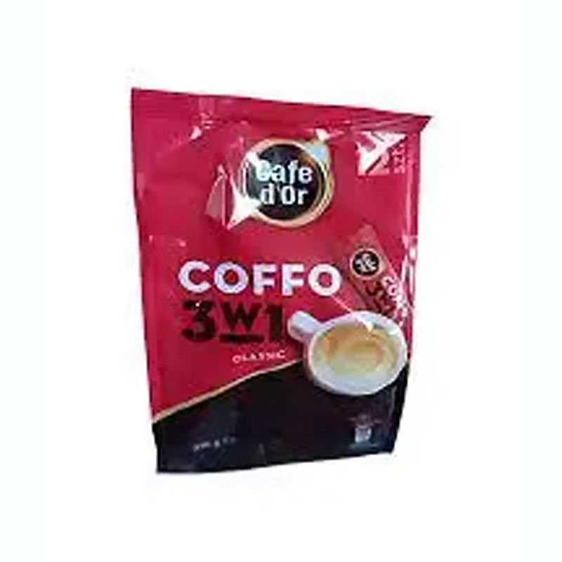 Кава розчинна Cafe Dor Coffo 3в1 Classic, 216г (12шт х 18г) thumbnail popup