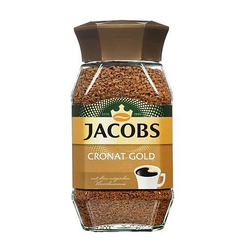 Кава розчинна Jacobs Cronat Gold, 200г
 thumbnail popup
