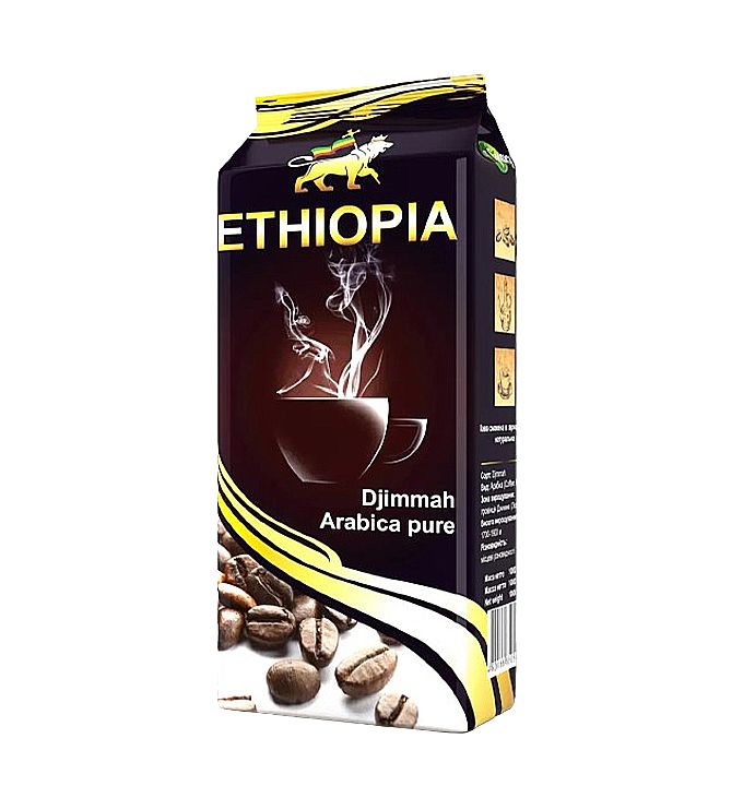 Кава в зернах Арабіка Ефіопія Джимма, 1000г thumbnail popup