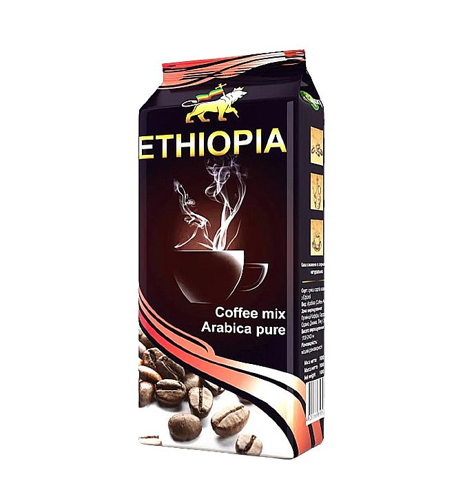 Кава в зернах Арабіка Ефіопія Мікс (Джимма Сідамо), 1000г thumbnail popup