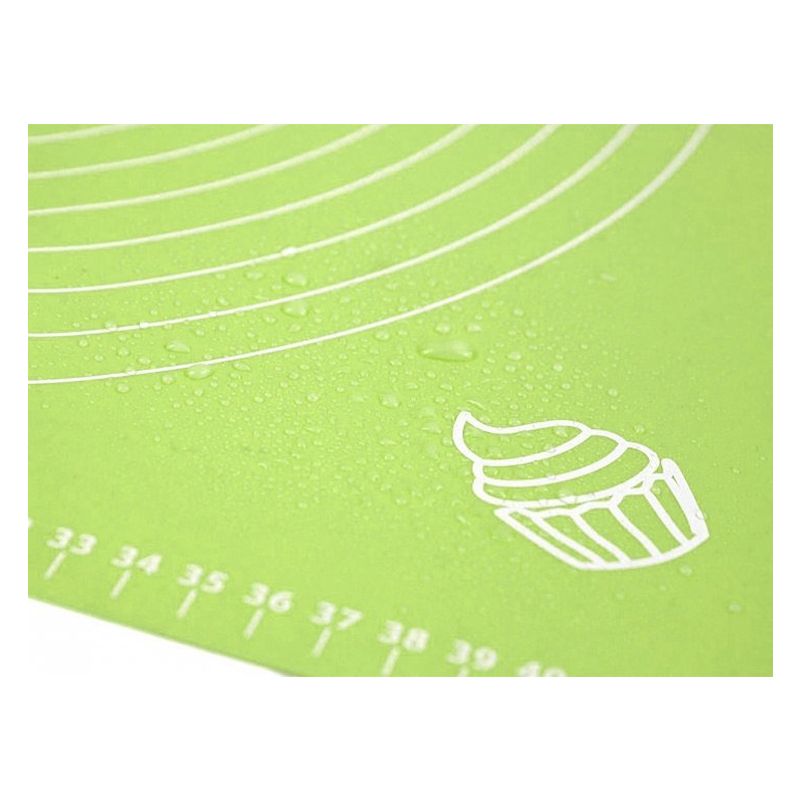 Килимок для тіста силіконовий зелений 40*50 см (905234203) thumbnail popup