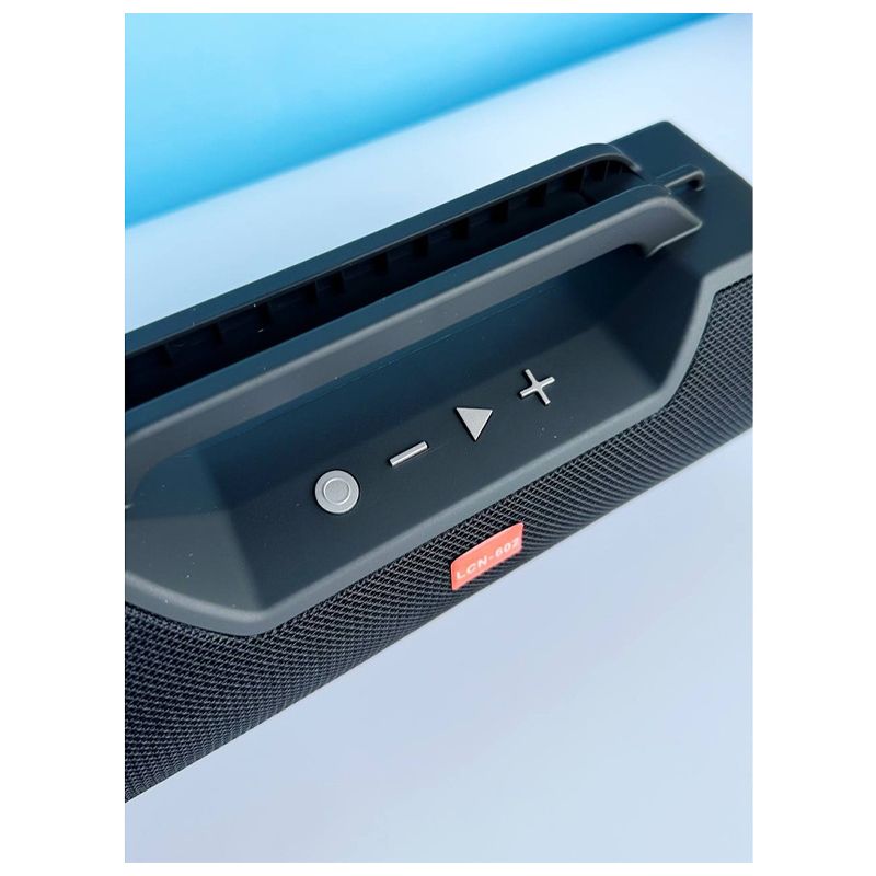 Колонка LCN-602 Bluetooth портативна, чорна thumbnail popup