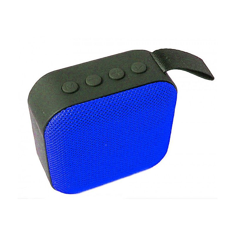 Колонка T-5 9x9 Bluetooth портативна, синя thumbnail popup