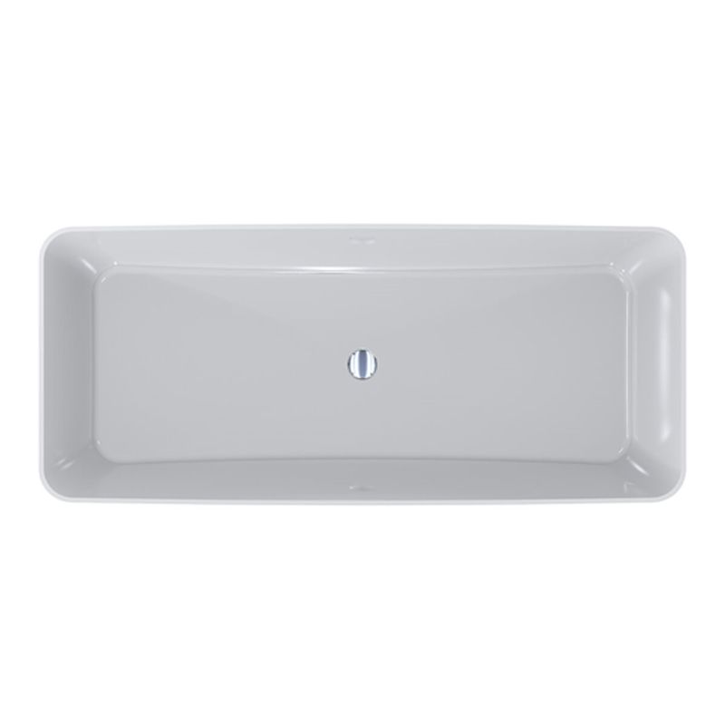 Комплект Miraggio Ванна Сифон, прямокутна, окремостояча, біла, Miramarble (0000265) thumbnail popup