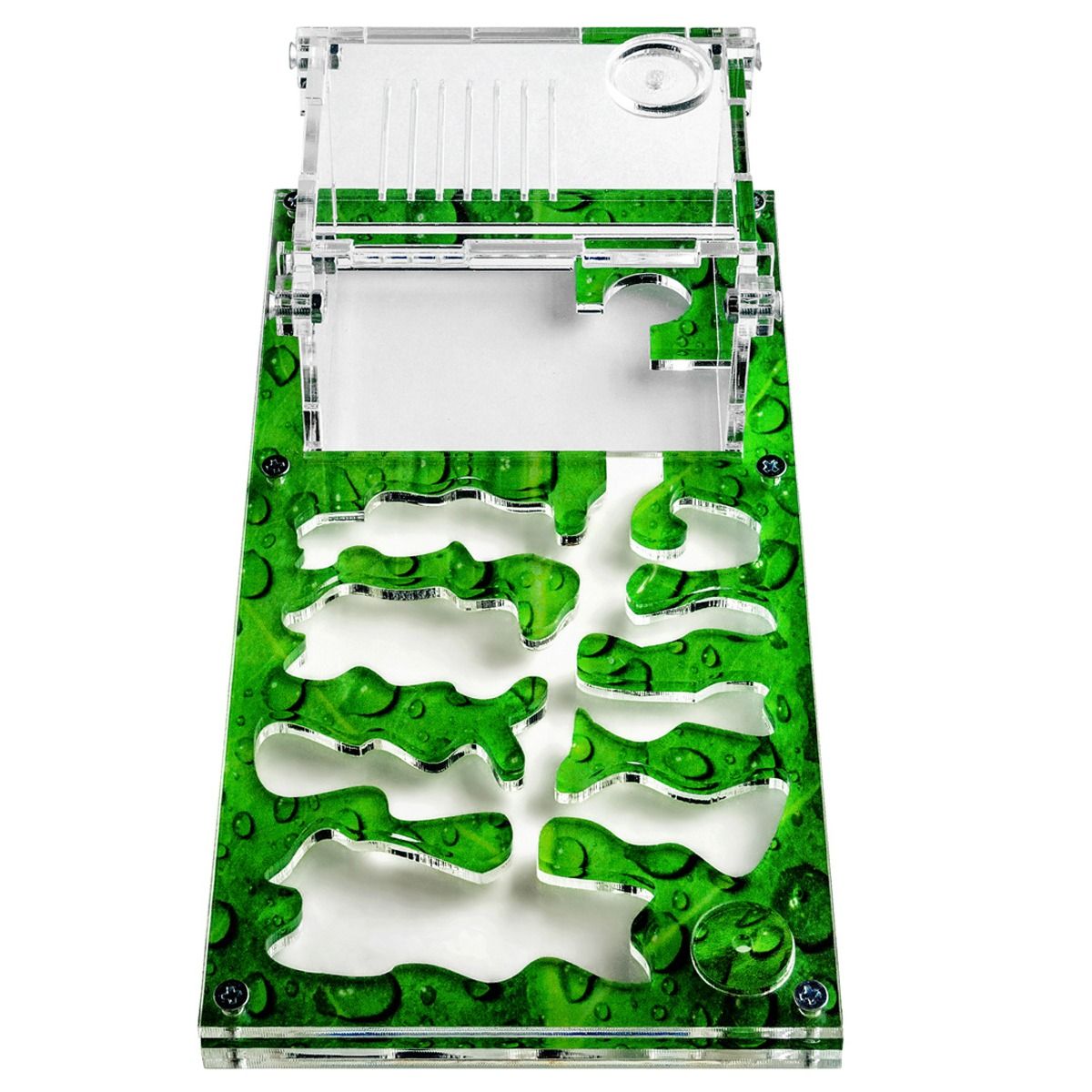 Комплект мурашиної ферми 'Мурашиний рай S Medium', зелений лист, 12 предметів (828752) МП - 28377 thumbnail popup