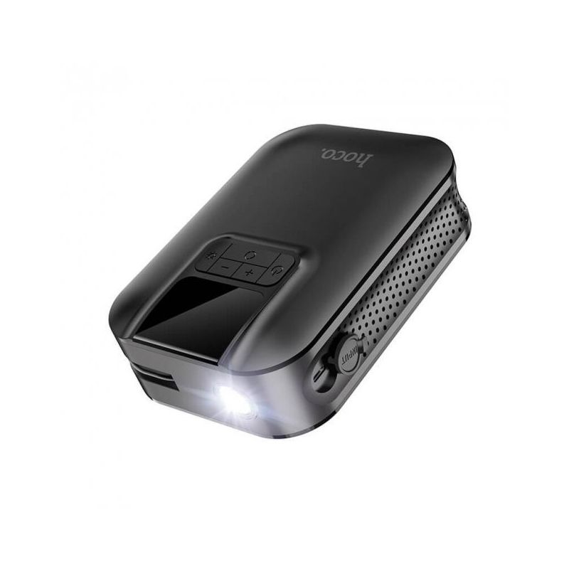 Компресор портативний для автомобіля Hoco Breeze Portable Smart Air Pump S53 (S53) thumbnail popup