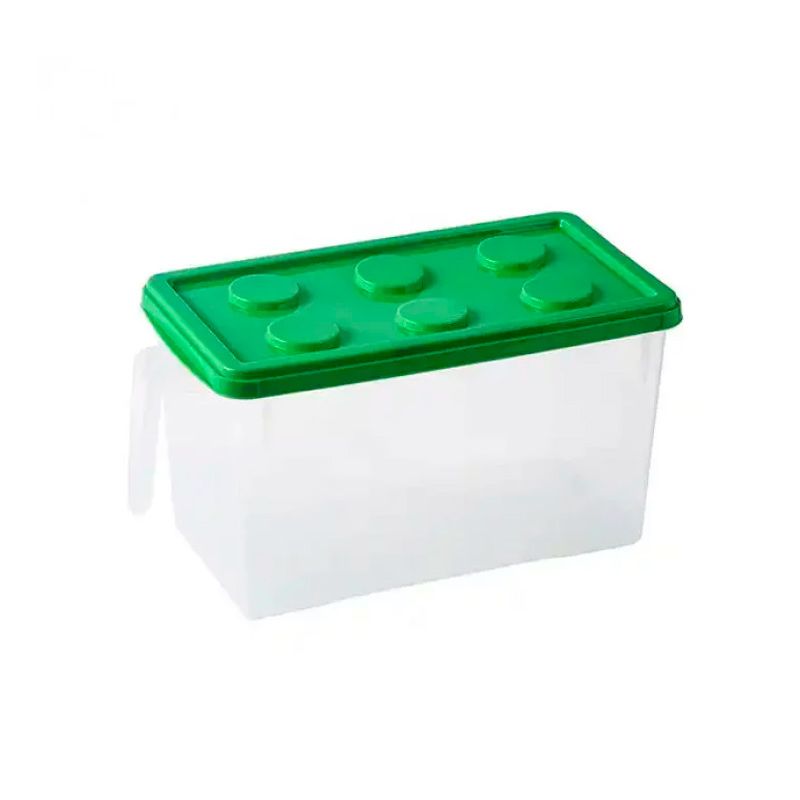 Контейнер (органайзер) для зберігання Лего 8.6 л Зелений thumbnail popup