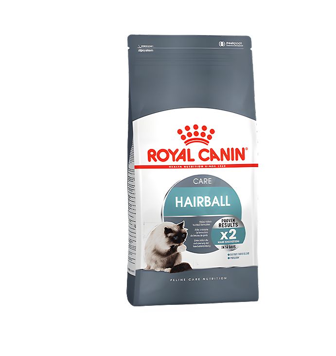 Корм для котів ROYAL CANIN HAIRBALL CARE 2 кг, рекомендований для виведення грудок шерсті. thumbnail popup