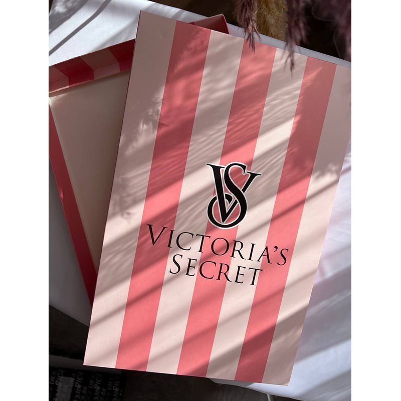 Костюм для дому Domino Victoria's Secret з шовку, рожевий в смужку, р.L (1163) thumbnail popup