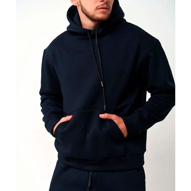 Костюм Handy wear чоловічий HW hood трьохнитка на флісі, осінь зима, синій, р.XL (3019) thumbnail popup