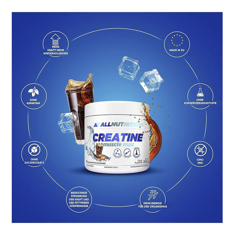 Креатин AllNutrition Creatine Muscle Max 250 g (Cola) thumbnail popup