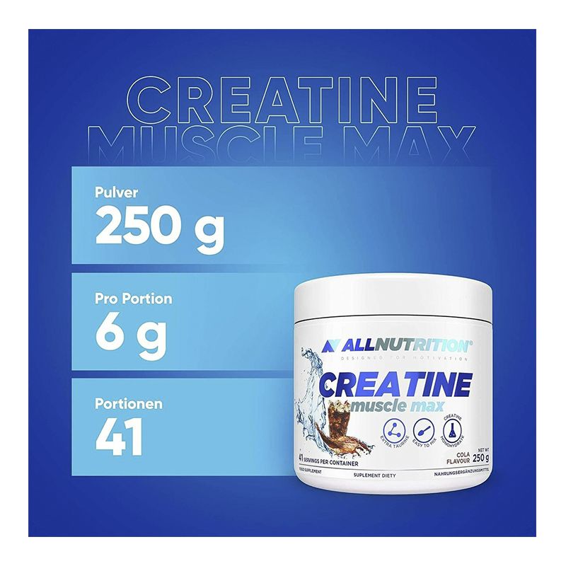 Креатин AllNutrition Creatine Muscle Max 250 g (Cola) thumbnail popup