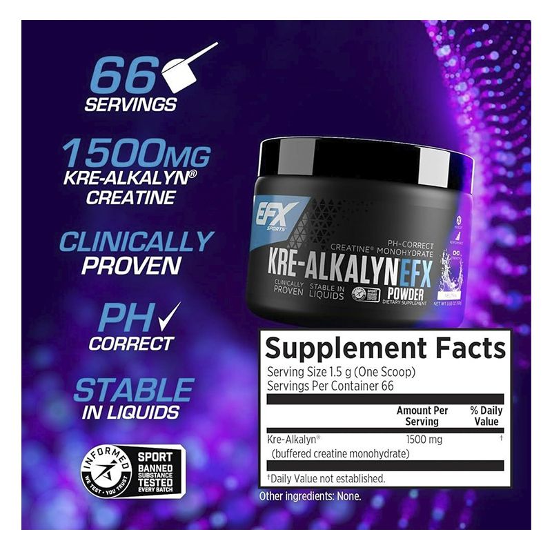 Креатин EFX Kre-Alkalyn Powder 100 g (Neutral) thumbnail popup