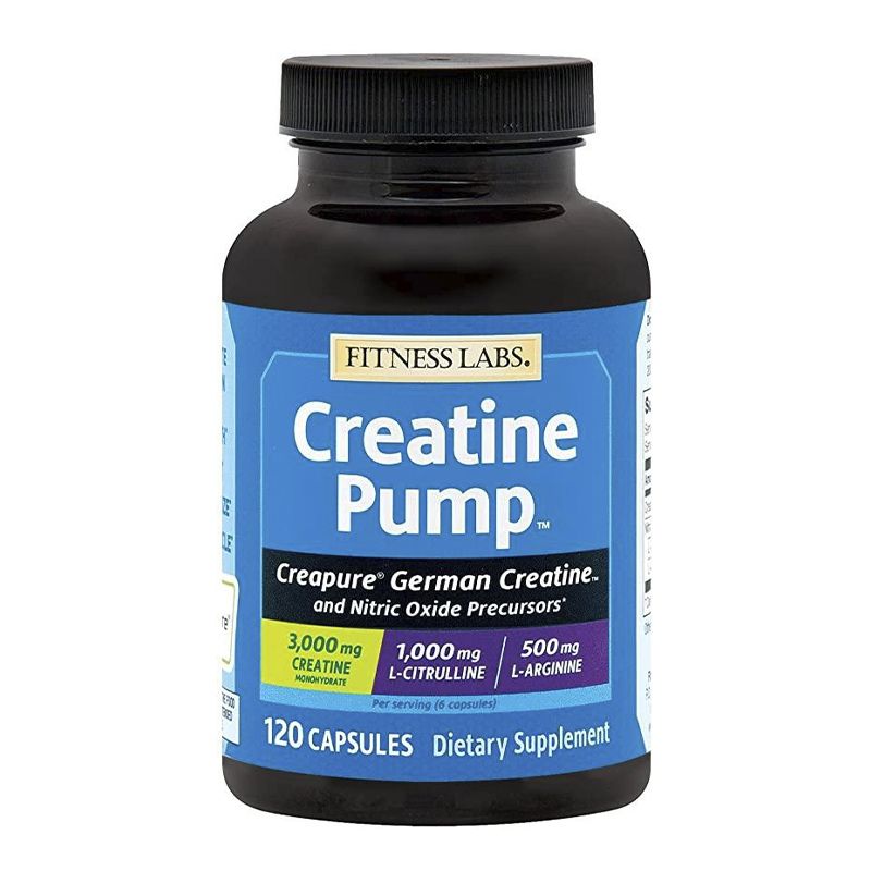 Креатин Fitness Labs Creatine Pump 120 Capsules thumbnail popup