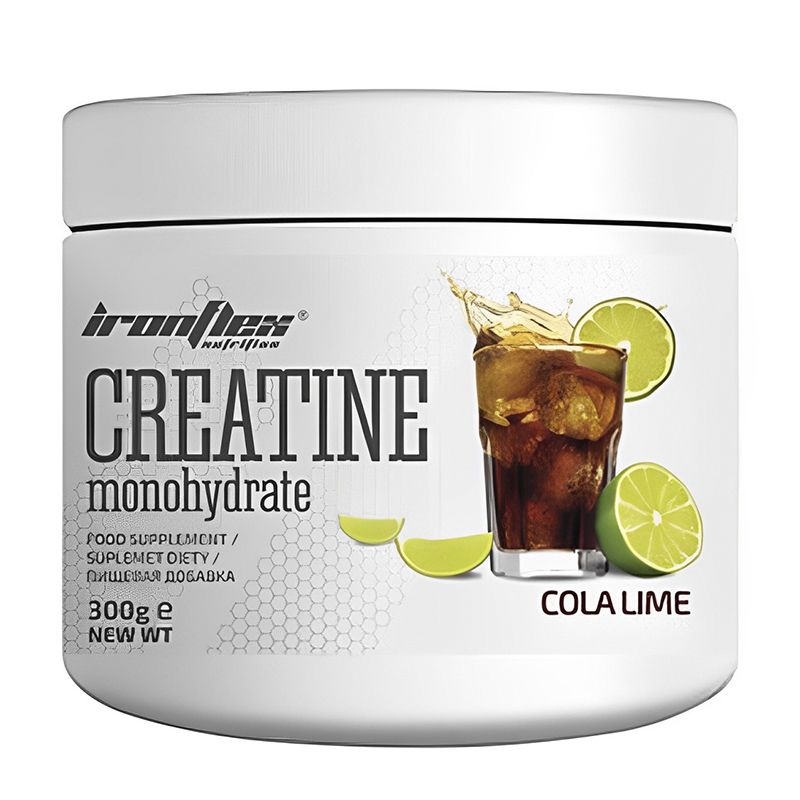 Креатин IronFlex Creatine Monohydrate 300 g (Cola lime) thumbnail popup