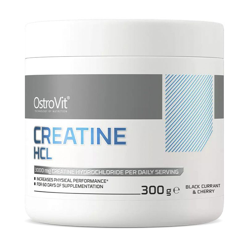 Креатин OstroVit Creatine HCL 300 g (Black currant & cherry) thumbnail popup