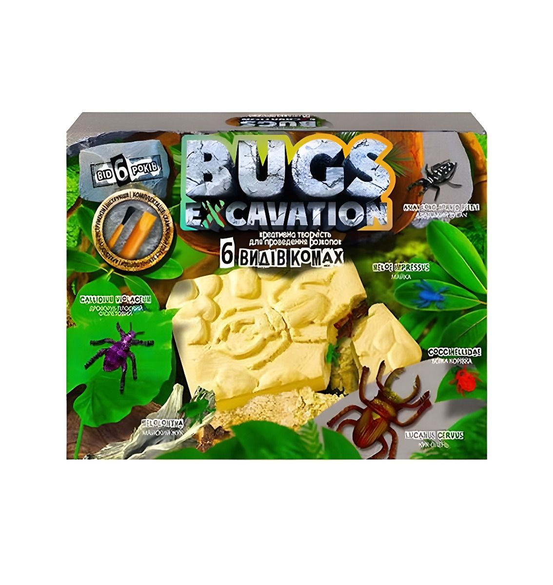 Креативна творчість для проведення розкопок 'BUGS EXCAVATION' жуки (ДТ-ОО-09403) thumbnail popup