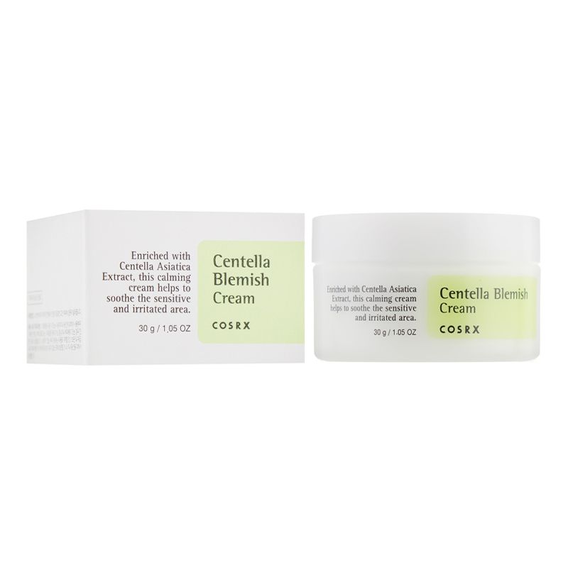 Крем загоюючий COSRX Centella Blemish Cream з центелою, для проблемної шкіри, 30 мл (470368) thumbnail popup