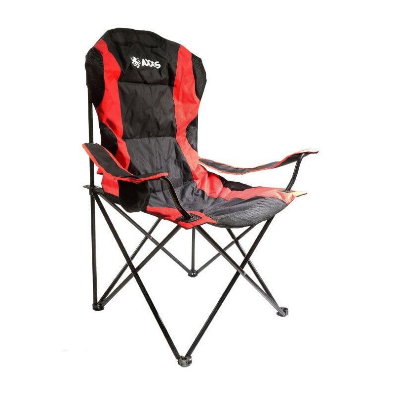 Крісло розкладне для пікніка/риболовлі AXXIS Павук Червоний/Чорний
 thumbnail popup