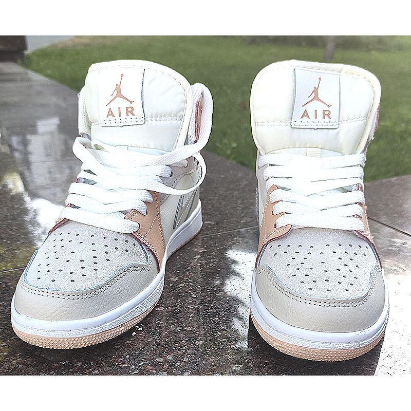 Кросівки Nike Air Jordan хайтопи з натуральної шкіри та замші, р.39 (B630-788) thumbnail popup