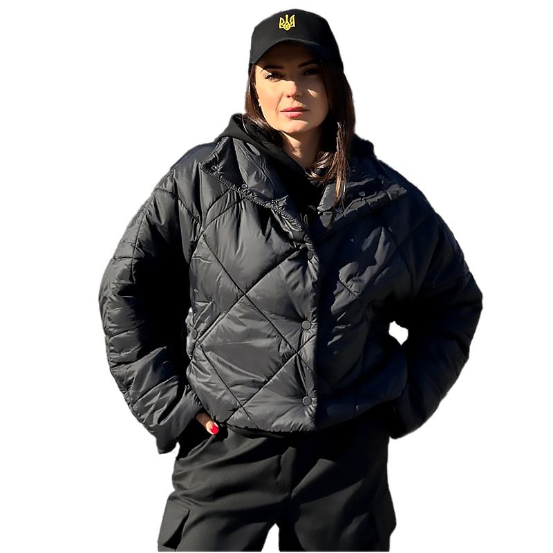 Куртка Maritel кажан чорна, р.2XL (643966) thumbnail popup