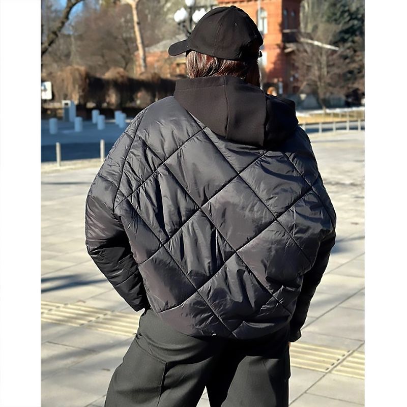Куртка Maritel кажан чорна, р.2XL (643966) thumbnail popup