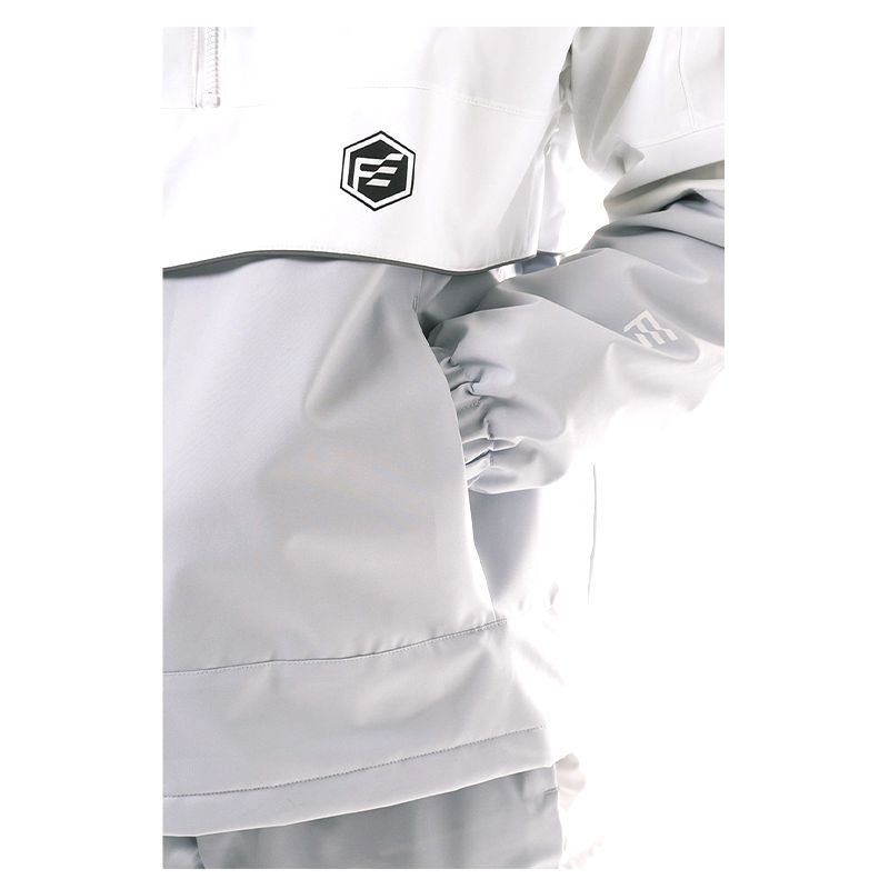 Куртка унісекс анорак Freever 21707 біла, р.3XL thumbnail popup