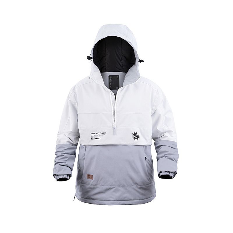 Куртка унісекс анорак Freever 21707 біла, р.XL thumbnail popup