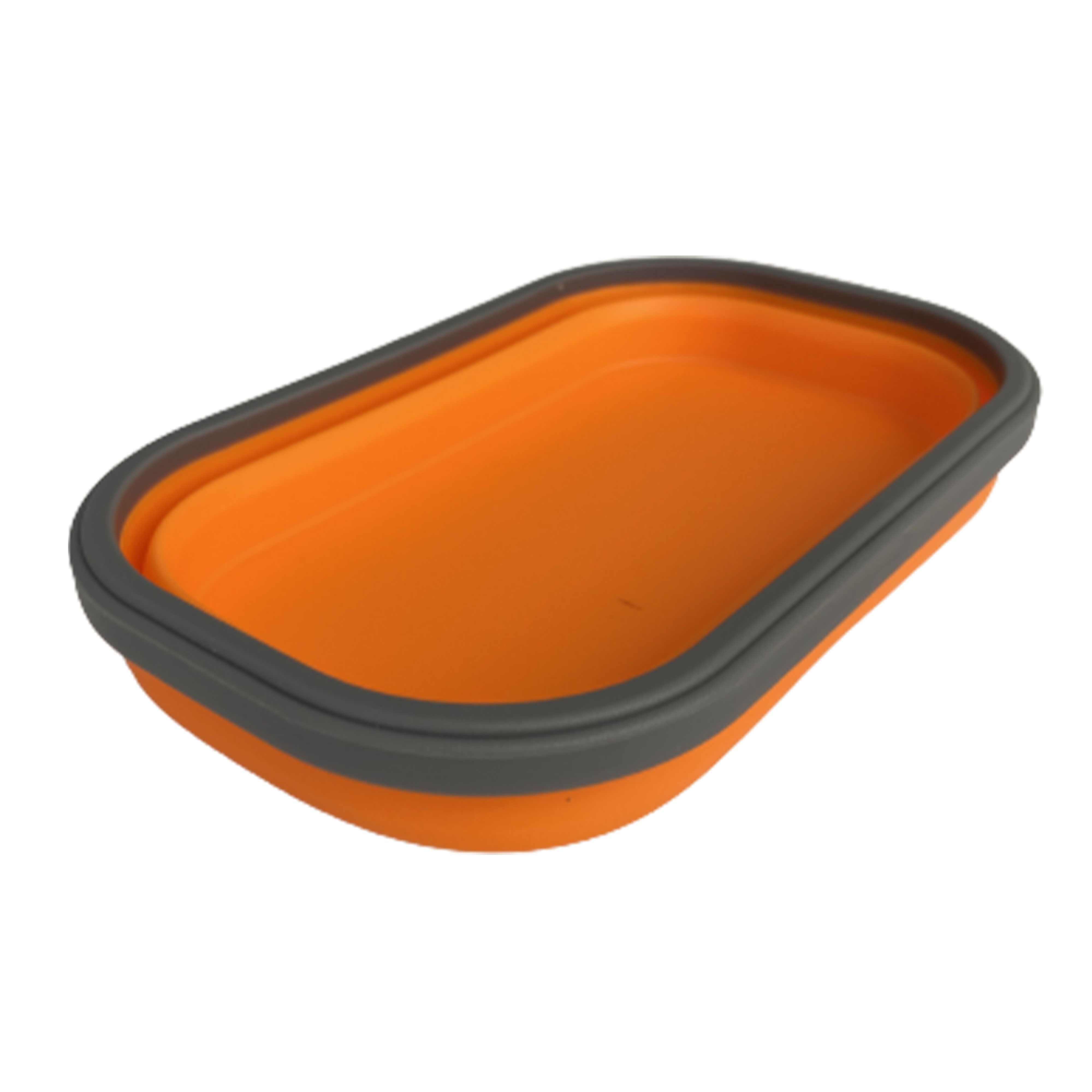 Ланч-бокс для їжі Frico силіконовий помаранчовий, 800 мл (FRU-383) - 25135 thumbnail popup