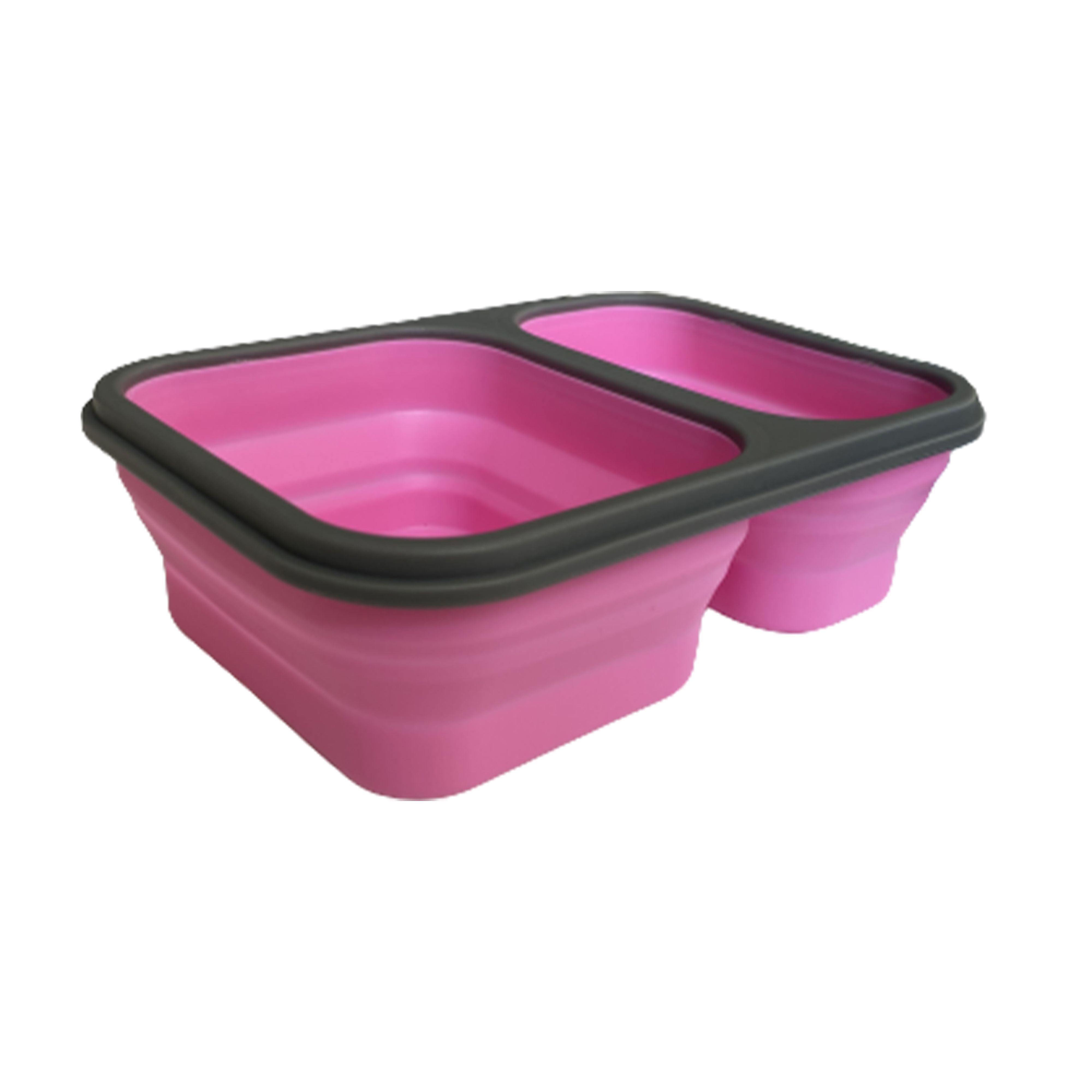 Ланч-бокс для їжі Frico силіконовий рожевий, 600 300 мл (FRU-384)
 thumbnail popup