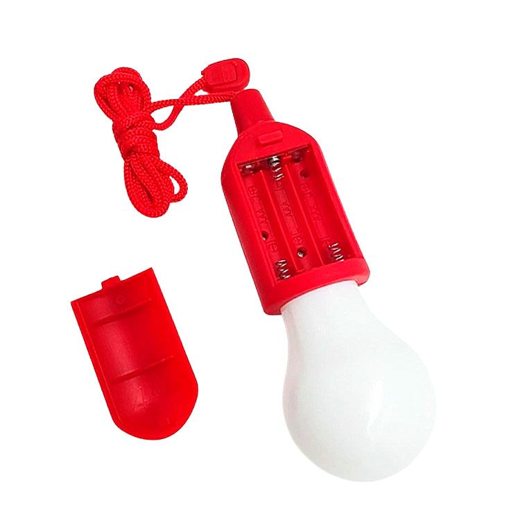 Ліхтарик LAMP BL 15418, червоний thumbnail popup